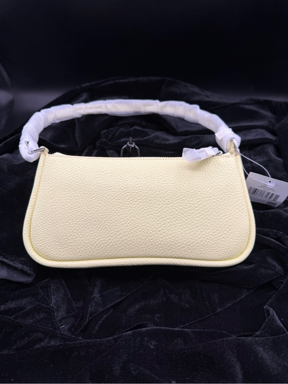 Kate Spade Tennis Ball Green Pebbled Leather Kayla Bag - Picture 2 of 9